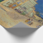 Vincent van Gogh - het Gele Huis / De straat Cadeaupapier (Hoek)