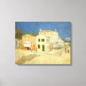 Vincent van Gogh - Het gele huis (de straat) Canvas Afdruk (Voorkant)