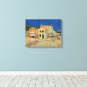 Vincent van Gogh - Het Gele Huis / De Straat Canvas Afdruk (Insitu (Houten vloer))