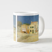 Vincent van Gogh - Het gele huis (de straat) Grote Koffiekop (Voorkant rechts)