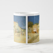 Vincent van Gogh - Het gele huis (de straat) Grote Koffiekop (Voorkant)