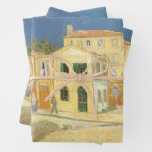 Vincent van Gogh - Het gele huis (de straat) Inpakpapier Vel (In situ)