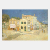 Vincent van Gogh - Het gele huis (de straat) Inpakpapier Vel (Voorkant)