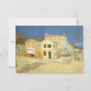 Vincent van Gogh - Het gele huis (de straat) Kaart