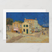 Vincent van Gogh - het Gele Huis / De straat Kaart (Voorkant / Achterkant)