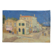 Vincent van Gogh - het Gele Huis / De straat Kussensloop (Achterkant)
