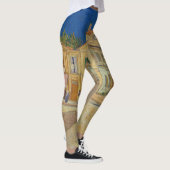 Vincent van Gogh - het Gele Huis / De straat Leggings (Rechts)