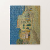 Vincent van Gogh, het gele huis, de straat Legpuzzel (Verticaal)