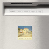 Vincent van Gogh - Het gele huis (de straat) Magneet (Insitu (Vaatwasser))