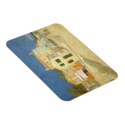 Vincent van Gogh - Het gele huis (de straat) Magneet (Rechterzijde)