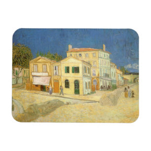 Vincent van Gogh - Het gele huis (De straat) Magneet