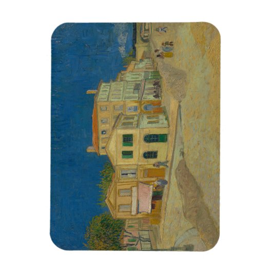 Vincent van Gogh, het gele huis, de straat Magneet (Verticaal)