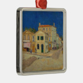 Vincent van Gogh - het Gele Huis / De straat Metalen Ornament (Rechts)