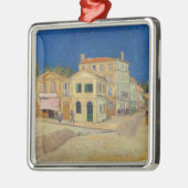 Vincent van Gogh - het Gele Huis / De straat Metalen Ornament (Links)