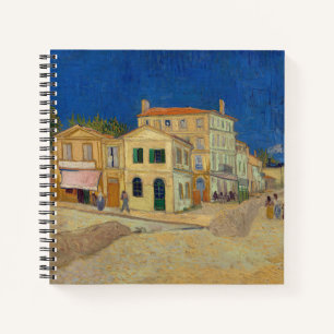 Vincent van Gogh - het Gele Huis / De straat Notitieboek