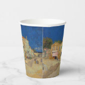 Vincent van Gogh - het Gele Huis / De straat Papieren Bekers (Rechts)