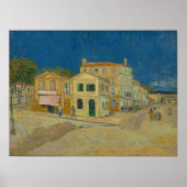 Vincent van Gogh, het gele huis, de straat Poster (Voorkant)