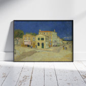 Vincent van Gogh, het gele huis, de straat Poster