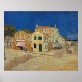 Vincent van Gogh - Het Gele Huis / De Straat Poster