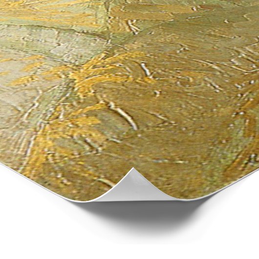 Vincent van Gogh - Het gele huis (de straat) Poster (Hoek)