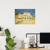 Vincent van Gogh - Het Gele Huis (De Straat) Poster (Thuiskantoor)