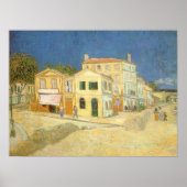 Vincent van Gogh - Het Gele Huis (De Straat) Poster (Voorkant)