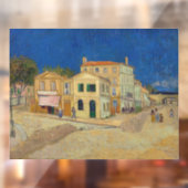 Vincent van Gogh - het Gele Huis / De straat Raamsticker (Vel 2)