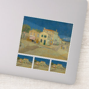 Vincent van Gogh, het gele huis, de straat Sticker