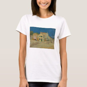 Vincent van Gogh, het gele huis, de straat T-shirt