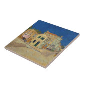 Vincent van Gogh - het Gele Huis / De straat Tegeltje (Zijkant)