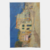 Vincent van Gogh - het Gele Huis / De straat Theedoek (Verticaal)