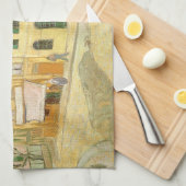 Vincent van Gogh - Het gele huis (de straat) Theedoek (Quarter Fold)