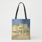 Vincent van Gogh - Het gele huis (de straat) Tote Bag (Voorkant)