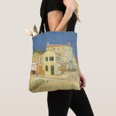Vincent van Gogh - Het gele huis (de straat) Tote Bag (Dichtbij)