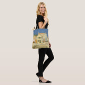 Vincent van Gogh - Het gele huis (de straat) Tote Bag (Op model)