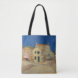 Vincent van Gogh - het Gele Huis / De straat Tote Bag