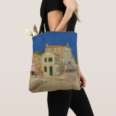 Vincent van Gogh - het Gele Huis / De straat Tote Bag (Dichtbij)