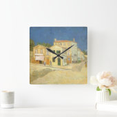 Vincent van Gogh - Het gele huis (de straat) Vierkante Klok (Huis)