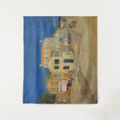 Vincent van Gogh - het Gele Huis / De straat Wandkleed (Voorkant)