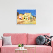 Vincent Van Gogh - Het Gele Huis - Fijne Kunst Canvas Afdruk (Insitu (Woonkamer))