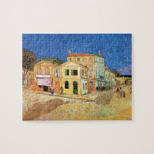 Vincent Van Gogh - het Gele Huis - Fine Art Legpuzzel (Horizontaal)