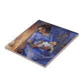 Vincent van Gogh - het Man is in Zee prima art Tegeltje (Zijkant)