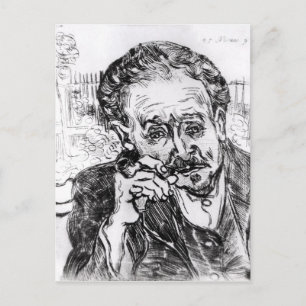 Vincent van Gogh het Man met de Pijp Briefkaart