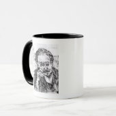 Vincent van Gogh | Het Man met de pijp Mok (Voorkant links)