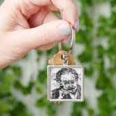 Vincent van Gogh | Het Man met de pijp Sleutelhanger (Hand)