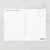 Vincent van Gogh - Het Nachtcafé Briefkaart (Achterkant)