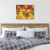 Vincent van Gogh - Het Nachtcafé Canvas Afdruk (Insitu (Slaapkamer))