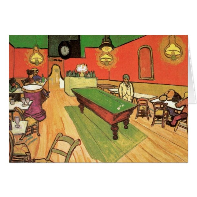 Vincent Van Gogh - Het Nachtcafé in Arles (Voorkant Horizontaal)