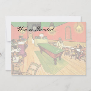 Vincent Van Gogh - Het Nachtcafé in Arles Kaart