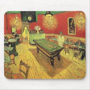 Vincent Van Gogh - Het Nachtcafé Kunstschilderij Muismat